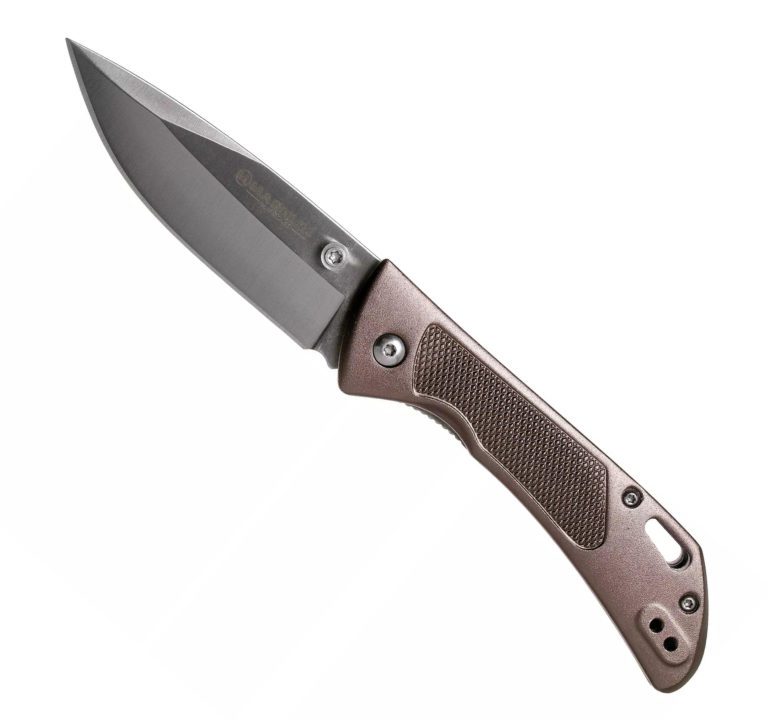 Темный нож Boker Magnum Advance Dark Bronze для активного отдыха, походов, альпинизма и путешествий — экипировка для туристической и спортивной одежды, обуви и снаряжения в интернет-магазине