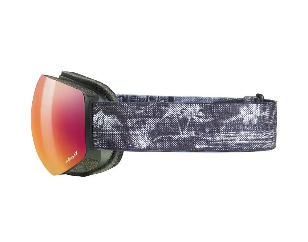 Горнолыжная маска Julbo Moonlight черная с серым котом для активного отдыха, лыж, снаряжения для походов, путешествий и спортивной одежды для экстремальных видов спорта