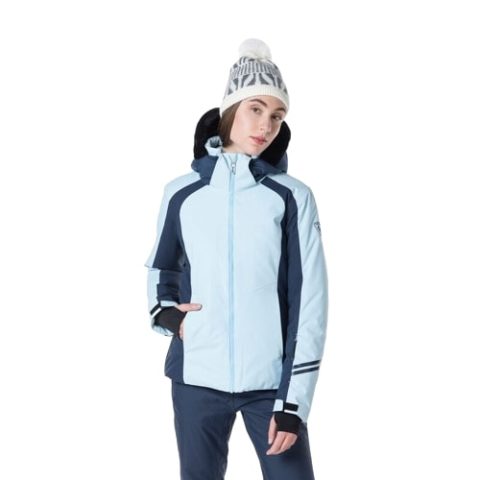 Футуристическая спортивная женская куртка Rossignol Controle Wmn Glacier для активного отдыха и путешествий, одежда и экипировка для хайкинга, альпинизма и походов в интернет-магазине спортивных товаров