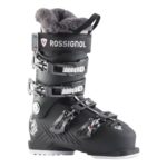 Теплые горнолыжные ботинки Rossignol Pure 70 Soft черные для активного отдыха лыжников, снаряжение для зимних походов и путешествий, спортивная обувь для сноуборда и горных приключений в онлайн магазине