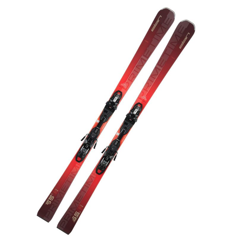 Туристическая обувь и экипировка для активного отдыха лыжные товары горные лыжи Elan PRIMETIME 55+ FX EMX 12.0 для онлайн магазина товаров для активной жизни, путешествий и альпинизма