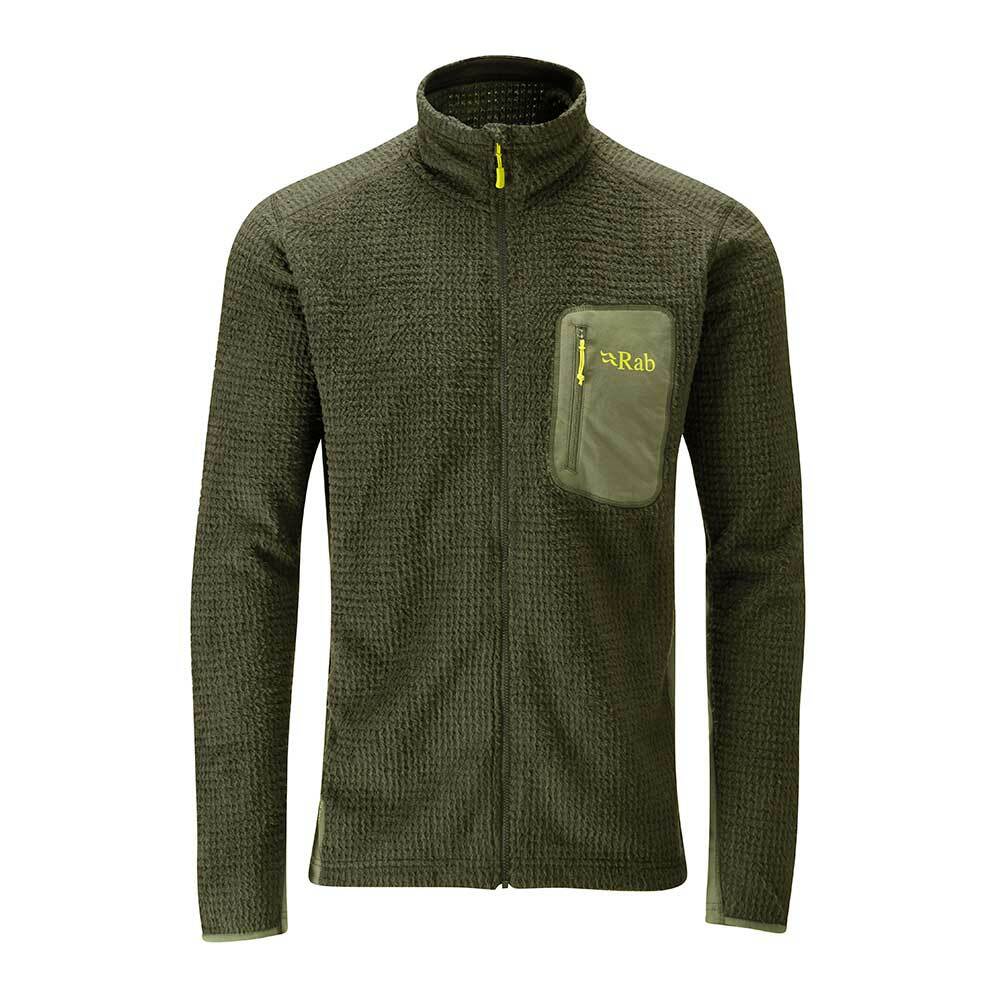 Флисовая куртка Rab Alpha Flash Mns армейская для активного отдыха, походов, альпинизма, путешествий и спортивной одежды для онлайн-магазина
