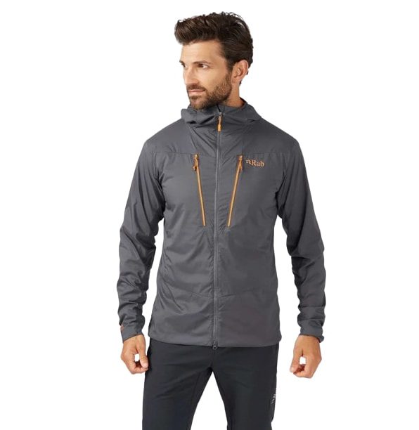 Куртка Rab Alpine Light VR Mns светло-хаки для активного отдыха, туризма, хайкинга, альпинизма и путешествий в онлайн-магазине спортивной одежды и обуви