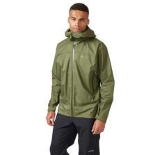 Тематическая фотография куртки Rab Downpour Plus 2.0 Mns bracken для активного отдыха, походов, альпинизма и путешествий из ассортимента интернет-магазина с одеждой и обувью для активной жизни