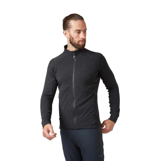 Флисовая куртка Rab Nexus Mns черная для активного отдыха в интернет-магазине спортивной одежды и обуви для альпинизма туризма и путешествий