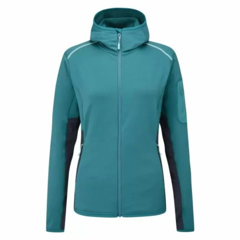 Флисовая куртка Rab Syncrino Mid Hoody Wmn ультрамарин для активного отдыха, походов и путешествий в интернет-магазине товаров для активной жизни, одежды, обуви и альпинистского снаряжения