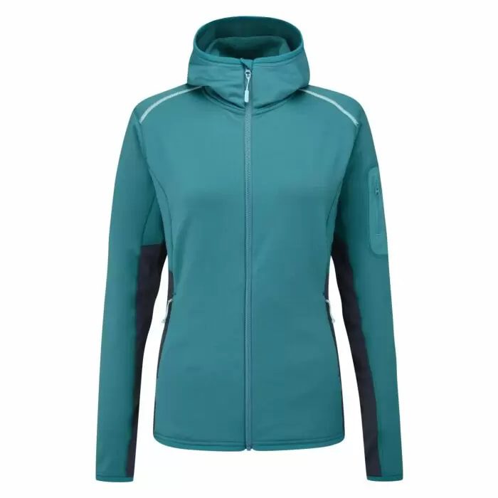 Флисовая куртка Rab Syncrino Mid Hoody Wmn ультрамарин для активного отдыха, походов и путешествий в интернет-магазине товаров для активной жизни, одежды, обуви и альпинистского снаряжения