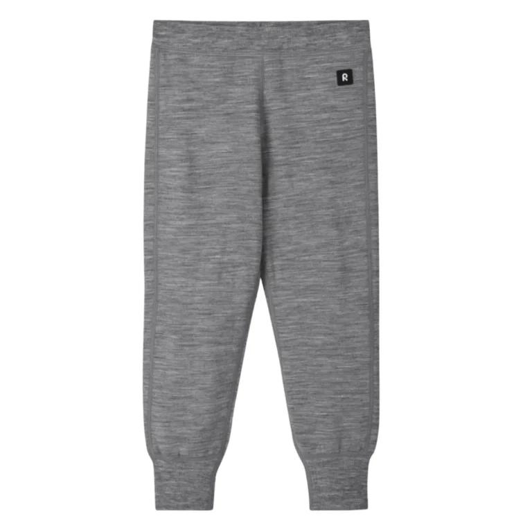 Термоштаны Reima Misam JR меланж серый для активного отдыха, одежды и обуви для путешествий, хайкинга и альпинизма для онлайн-магазина