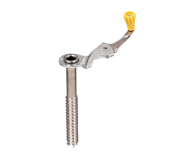 Ледобур Singing Rock Quick Spin L17 для активного отдыха, походов и путешествий, оборудование для альпинизма, туризма и экстремальных видов спорта