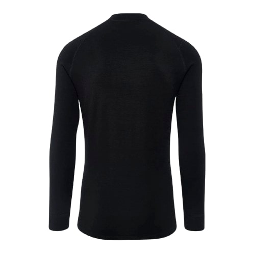 Термофутболка Thermowave Merino Arctic LS Mns черная для активного отдыха, походов и путешествий, спортивной одежды для онлайн-магазина спортивных товаров