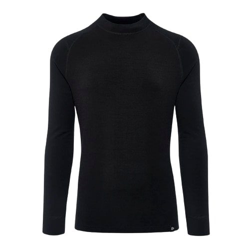 Термофутболка Thermowave Merino Arctic LS Mns черная для активного отдыха, путешествий и горных походов; товары для активной жизни, одежды и обуви для альпинизма и туризма