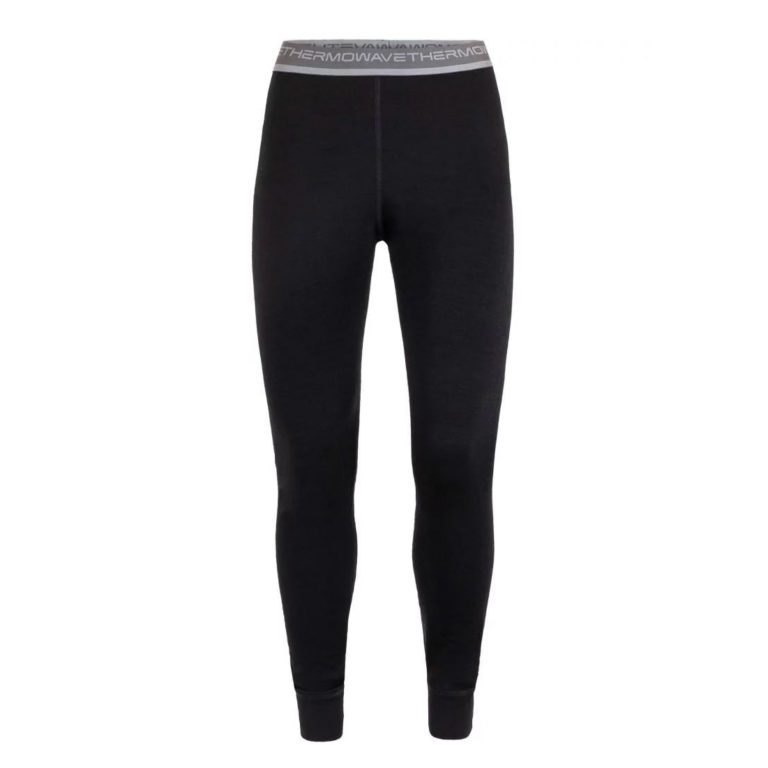 Термоштаны Thermowave Merino Arctic Wmn черные для активного отдыха, походов и путешествий в интернет-магазине спортивной одежды и обуви