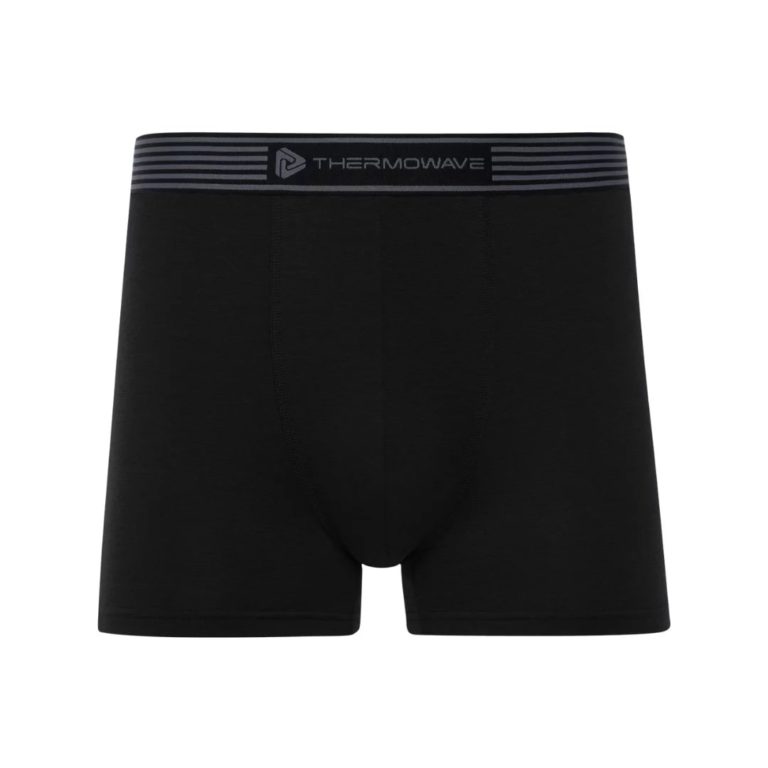 Трусы Thermowave Merino Life Boxers Mns черные для активного отдыха, путешествий и спортивной одежды в интернет-магазине для любителей трекинга, горных походов и активной жизни