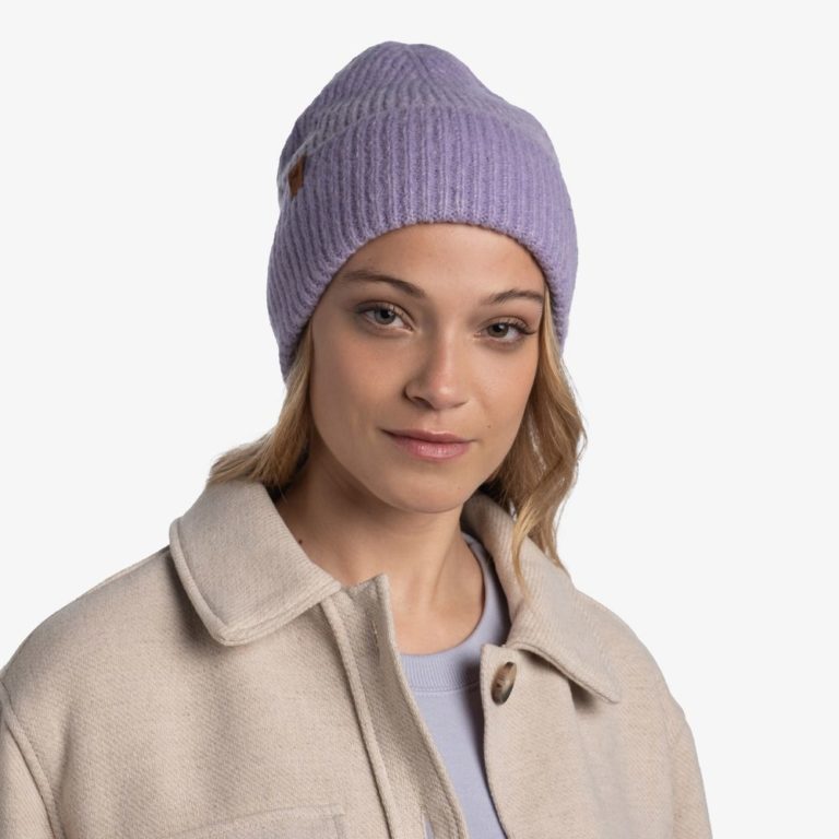 Вязаная шапка Buff Marin Beanie Lavender для активной жизни, одежды, обуви, походов и туризма в интернет-магазине для любителей путешествий и монтей nervам