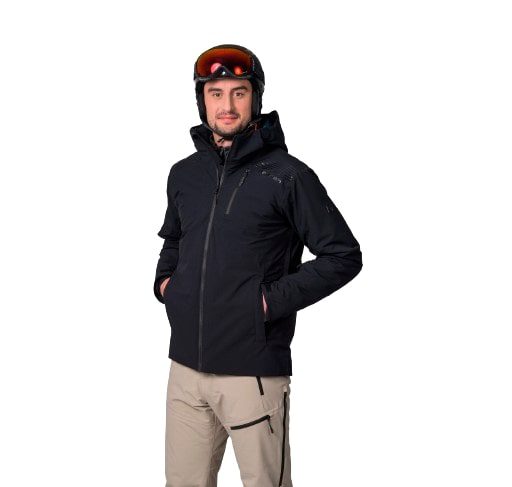 Толстовка Hannah Ancon Mns anthracite для активного отдыха, походов и путешествий, спортивная одежда и обувь для туризма и альпинизма