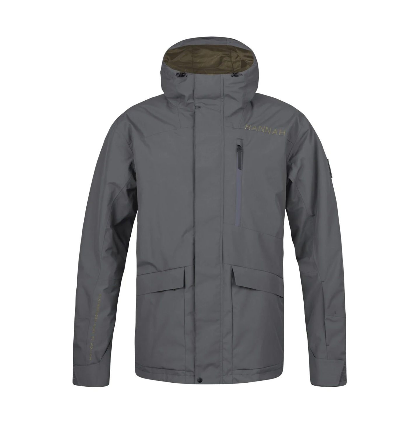 Теплая активная куртка Hannah Garow FD Mns asphalt для путешествий хайкинга и альпинизма в интернет-магазине с одеждой и обувью для активного образа жизни