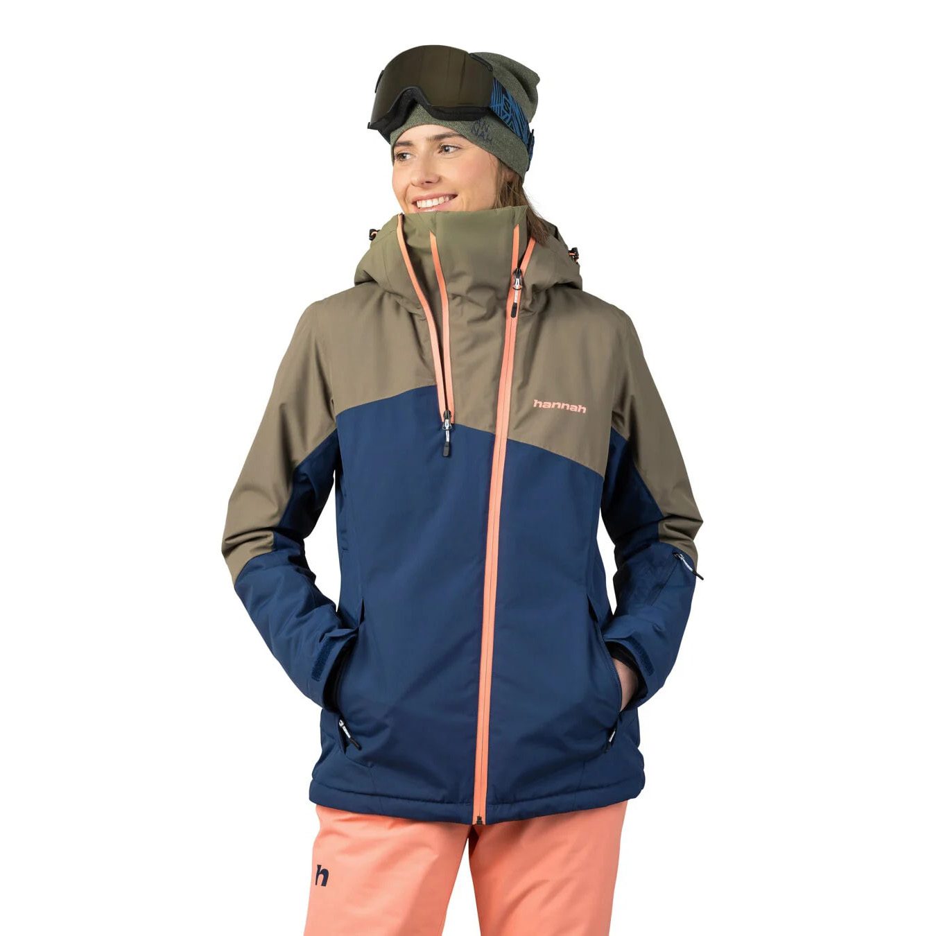 Тёплая женская куртка Hannah Maky Col Wmn для активного отдыха, походов и путешествий в стиле outdoor, активная одежда и обувь для hike и mountaineering