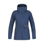 Теплая женская куртка Hannah Merila FD Wmn mood indigo для активного отдыха путешествий и восхождений, одежда и снаряжение для альпинизма, хайкинга и туризма в онлайн магазине