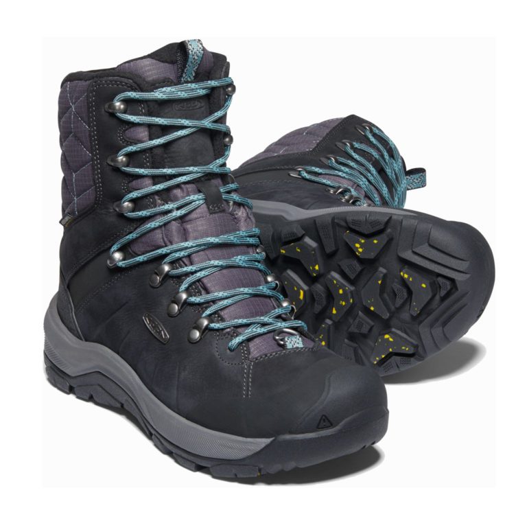 Ботинки Keen Revel IV High Polar черные для активной жизни, одежды, обуви, походов, альпинизма и путешествий на сайте онлайн-магазина