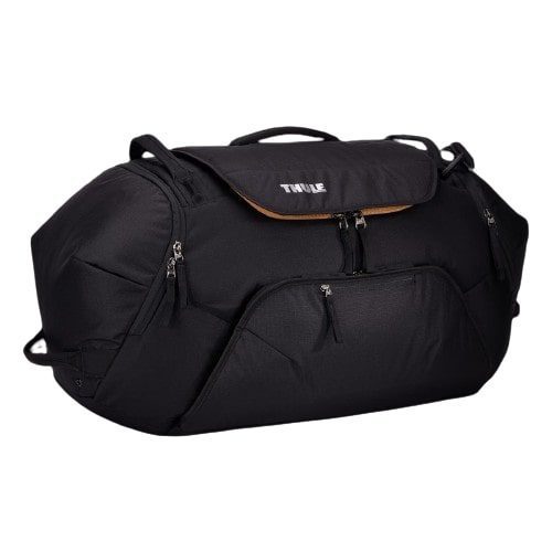 Изображение сумки Thule RoundTrip Duffel 80 Л черная для активного отдыха, путешествий, альпинизма и походов на сайте магазина спортивной одежды и обуви