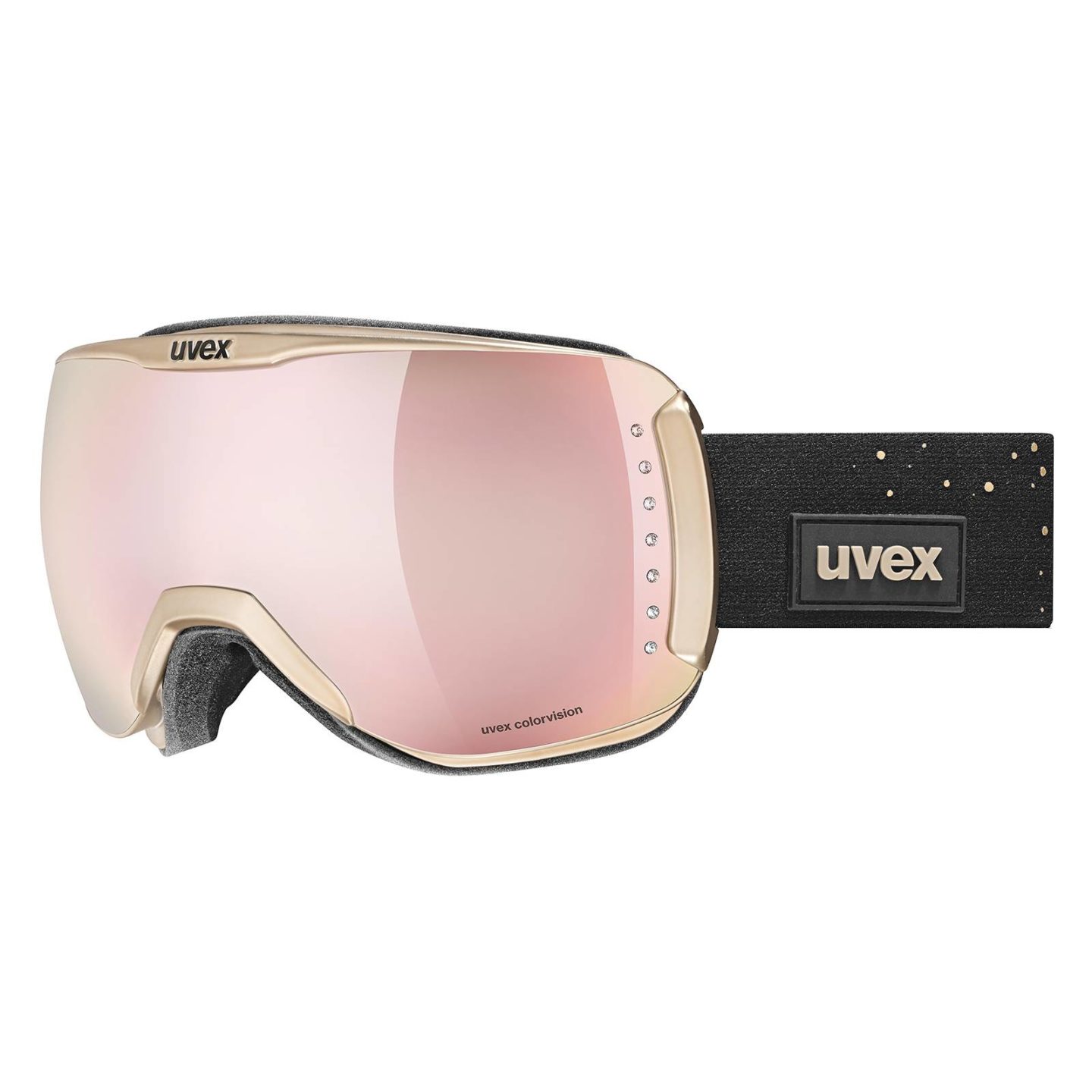 Горнолыжная маска Uvex Downhill 2100 WE Glamour gold chr.SL/ro-gr для активного отдыха, лыж, снаряжения, путешествий, активной жизни, одежды и обуви для альпинизма и туризма