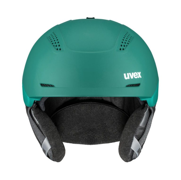 Тёмный матовый горнолыжный шлем Uvex Ultra Proton для активного отдыха, альпинизма и путешествий в онлайн магазине экипировки для туризма, лыж и походной одежды