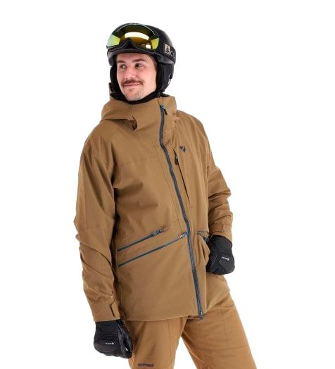 Рюкзак и экипировка для активного отдыха, походов и путешествий на странице Куртки Ziener Tahan walnut с изображением туристического снаряжения для outdoor активностей