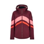 Куртка Ziener Telia velvet red для активного отдыха и походов, спортивная одежда и обувь для путешествий и альпинизма