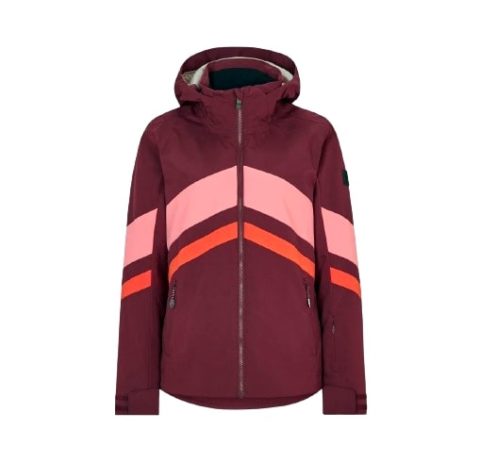Куртка Ziener Telia velvet red для активного отдыха и походов, спортивная одежда и обувь для путешествий и альпинизма