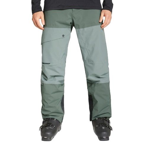 Брюки Ziener Tiffin зеленые грязь для активного отдыха, пешего туризма, скалолазания и путешествий в онлайн магазине спортивной одежды и обуви