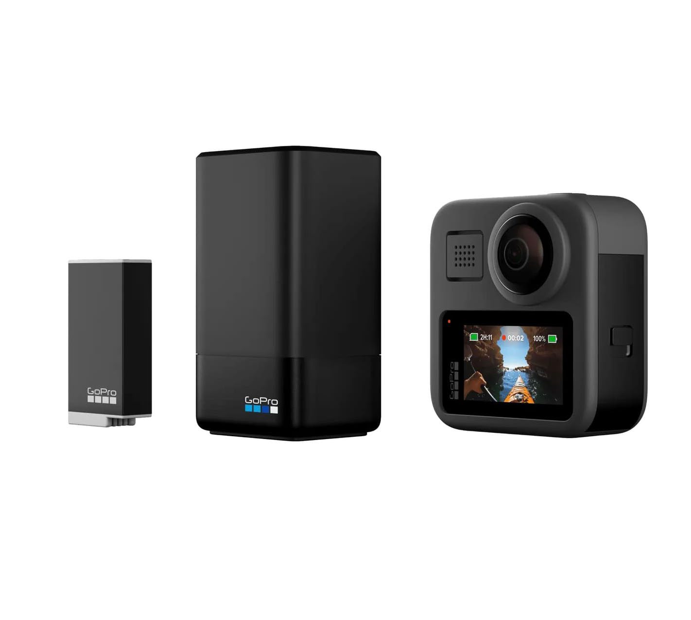 Зарядное устройство для активной жизни GoPro Enduro Dual Charger для Max с батареей — аксессуары для походов, путешествий, спортивной одежды и обуви для активного отдыха