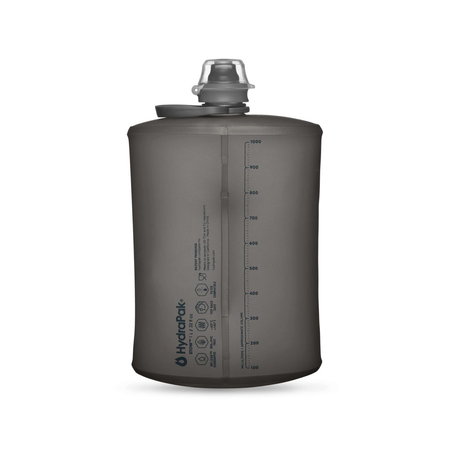 Тампон для воды HydraPak Stow 1л для активного отдыха, походов, горных восхождений и путешествий в интернет-магазине товаров для активной жизни