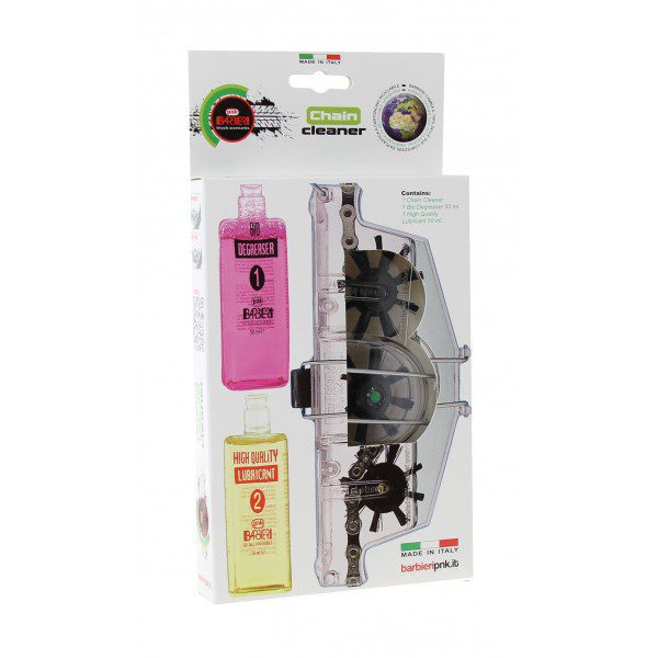 Машинка для чистки цепи Barbieri Oil Chain Cleaner на странице магазина спортивной одежды и товаров для активного отдыха — велосипеды, обувь для трейлинга, походов и путешествий