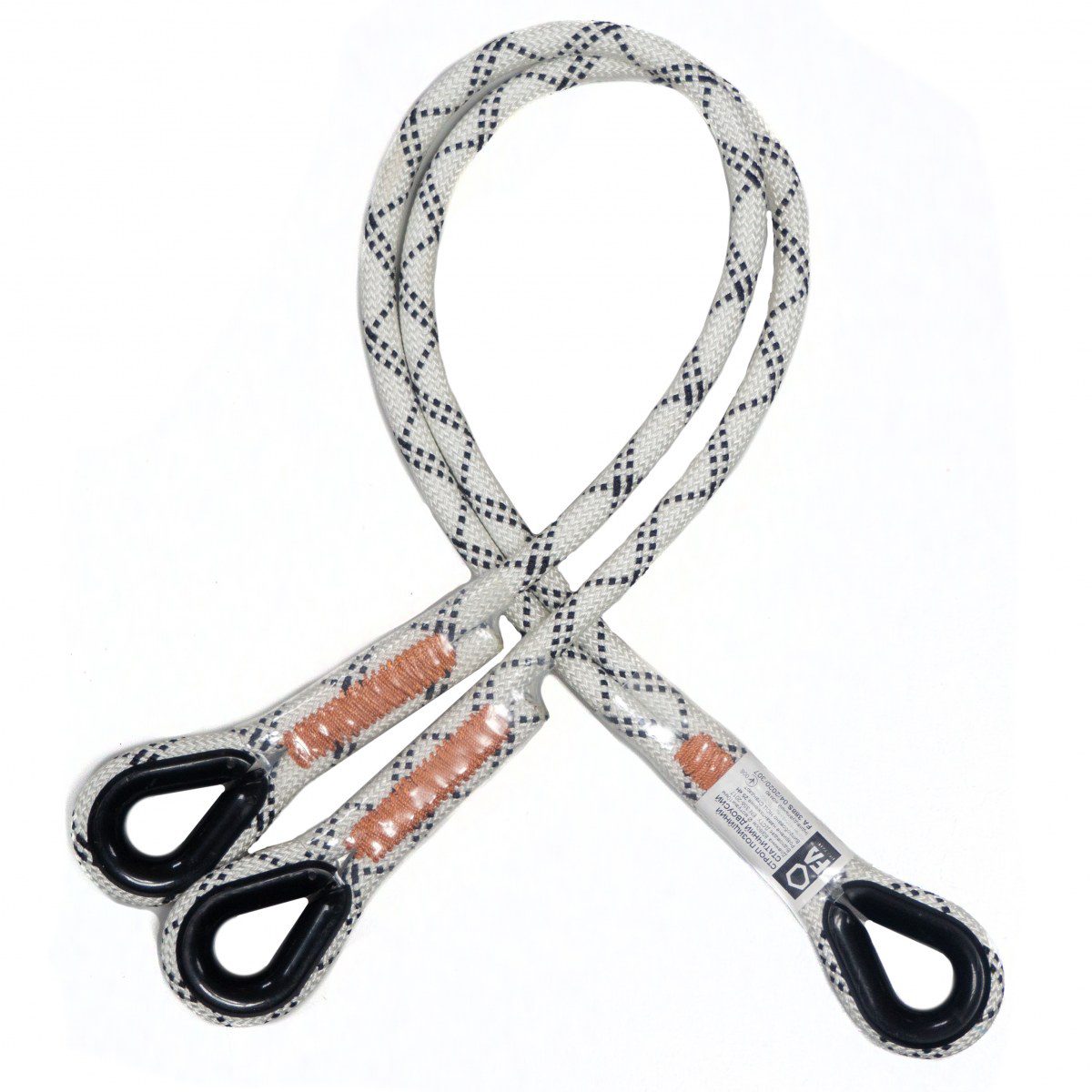 Строп веревочный статический First Ascent 80см для активного отдыха, альпинизма, путешествий, ходьбы, занятий на открытом воздухе, экипировка для скалолазания и хайкинга