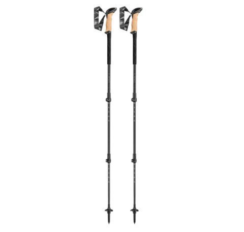 Треккинговые палки Leki Black Series Carbon для активного отдыха, походов, хайкинга и путешествий в магазине спортивной одежды и обуви
