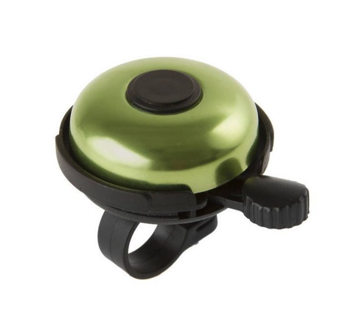 Зеленый велосипедный звонок M-WAVE Bella Trill для активного отдыха, походов и путешествий, аксессуары для велосипедов, одежда и обувь для туризма и альпинизма