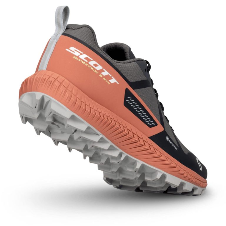 Пара кроссовок Scott Supertrac 3 черно-серого цвета для активной жизни, походов, альпинизма и путешествий для онлайн-магазина спортивной обуви