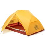 Изображение палатки Turbat Shanta Pro 2 желто-терракотового цвета для активного отдыха, походов, туризма и путешествий на сайте онлайн-магазина спортивной экипировки