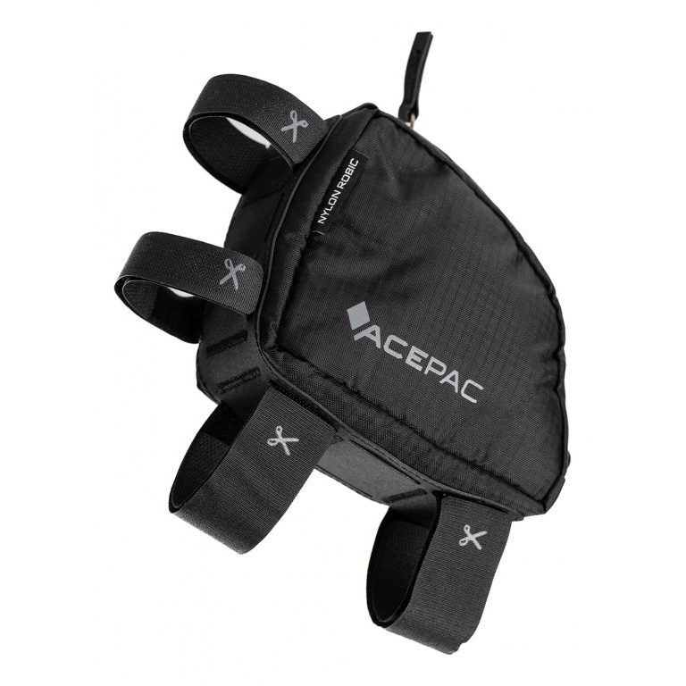 Велосумка на раму Acepac Tube MKIII Black для активного отдыха, велосипедных путешествий и походов, подходит для снаряжения, обуви и экипировки для походов и альпинизма в онлайн магазине