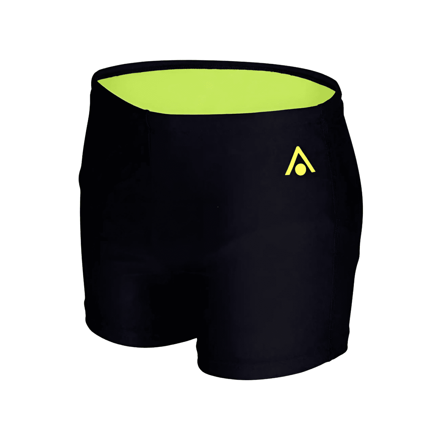 Мужские плавки Aqua Sphere Essentials Boxer черные и желтые для активного отдыха и путешествий, спортивная одежда для активной жизни, обувь и снаряжение для хайкинга и альпинизма