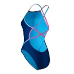 Пляжный купальный костюм Aqua Sphere Essential Diamond Back ADJ черно-желтый для активного отдыха, плавания, серфинга и тенниса в интернет магазине экипировки для активной жизни