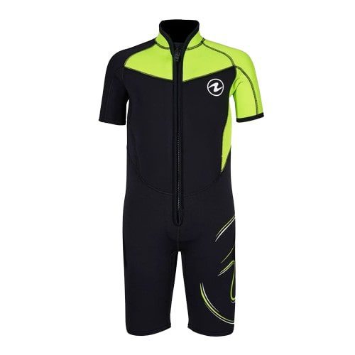 Детский гидрокостюм Aqualung Wave Junior Shorty 4 мм для активного отдыха — одежда и обувь для плавания, дайвинга, трекинга, путешествий и горных походов