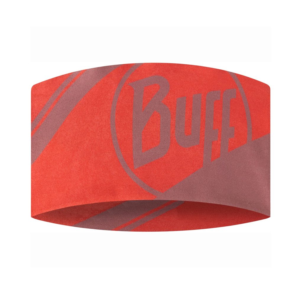 Повязка на лоб Buff Coolnet Wide Arthy Nectarine для активного отдыха, походов, тренировок, путешествий, спортивной одежды и обуви для туризма и альпинизма