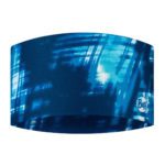 Повязка на лоб Buff Coolnet Wide Attel Blue для активного отдыха, путешествий и альпинизма, спортивная одежда и обувь для туризма и походов