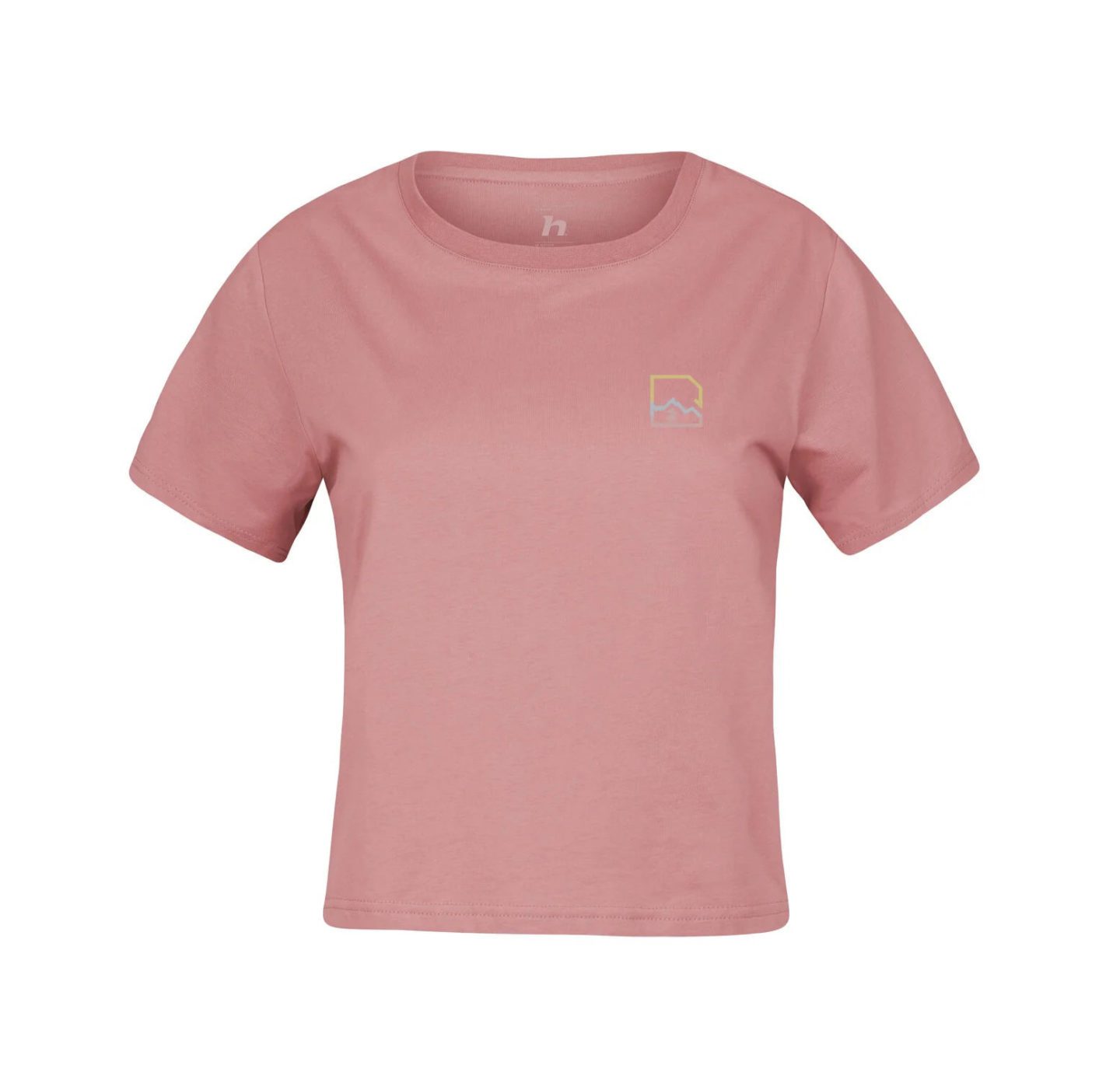 Розовая футболка Hannah Elin Wmn для активного отдыха с цветочным принтом цена купить спортивная одежда для туризма одежды обувь для путешествий и альпинизма на онлайн магазине