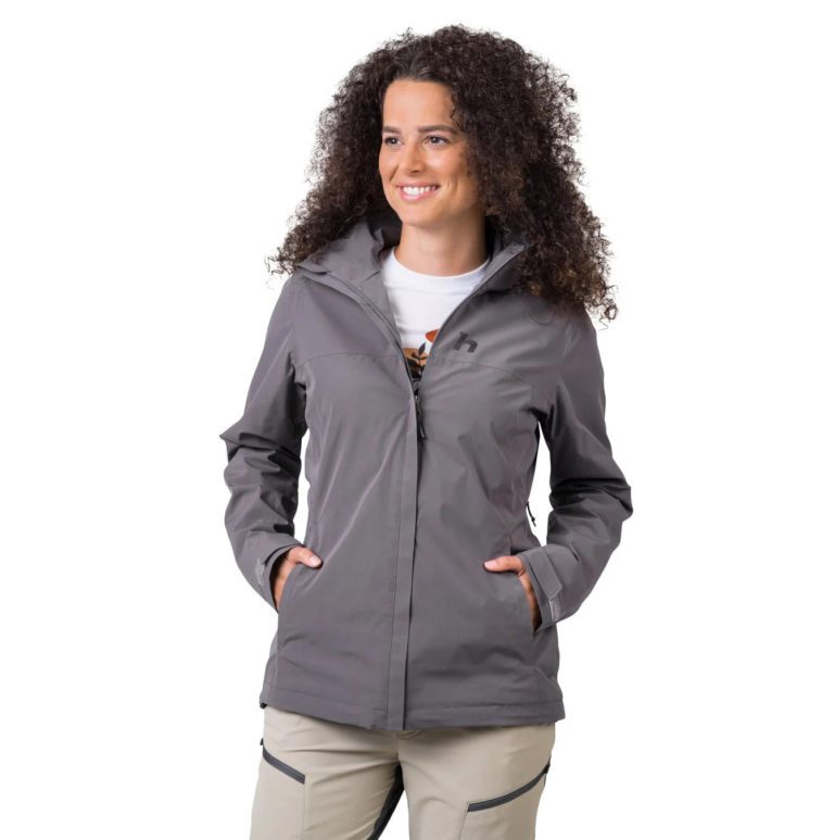 Женская спортивная куртка Hannah Mindy II Wmn в цвете plum kitten для активного образа жизни, походов и путешествий, подходящая для занятий спортом, туризма и альпинизма, на онлайн магазине экипировки и одежды для активного отдыха