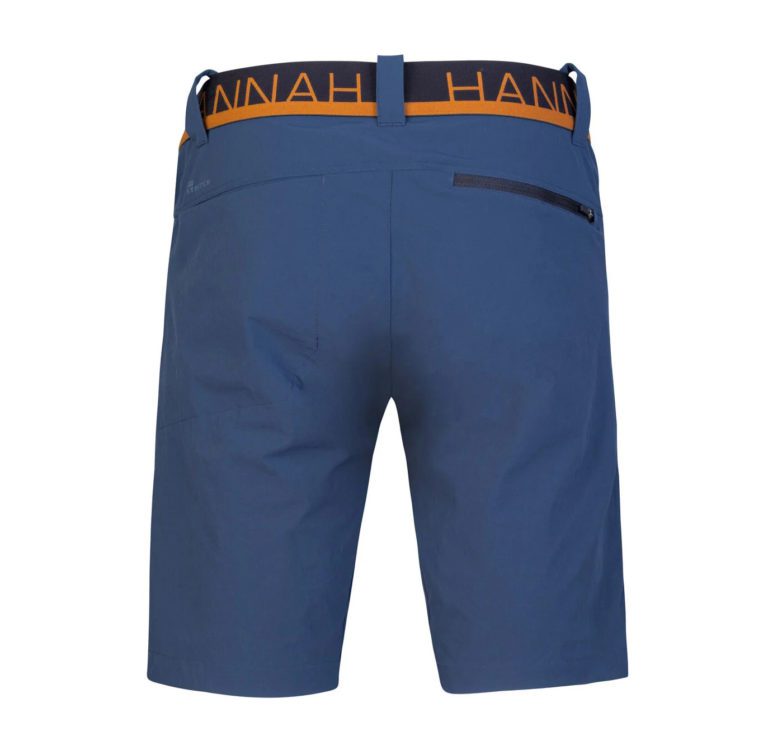 Шорты Hannah Nairi Mns для активного отдыха, одежды и обуви для походов, альпинизма и путешествий в стиле midnight navy orange для онлайн магазина товаров для активной жизни