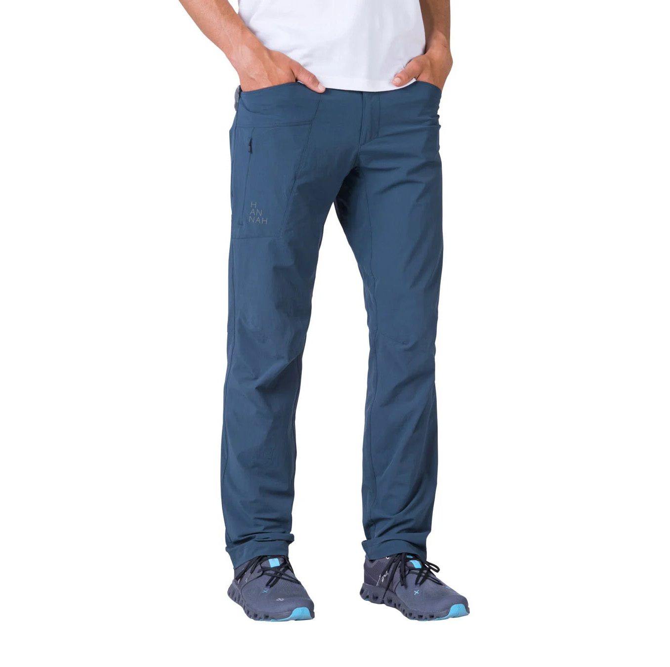 Карта для активного отдыха и походов Брюки Hannah Niguel II Mns midnight navy orange для одежды и обуви для путешествий прогулок и альпинизма в интернет-магазине