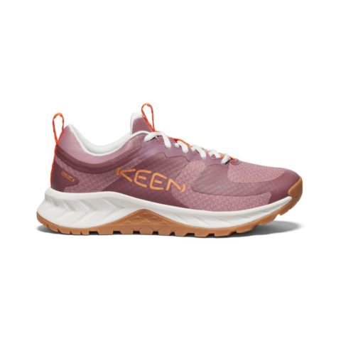 Кроссовки Keen Versacore WP розово-коричневые и мандариновые для активного отдыха, приключений, хайкинга, путешествий и уличной одежды в интернет-магазине спорттоваров