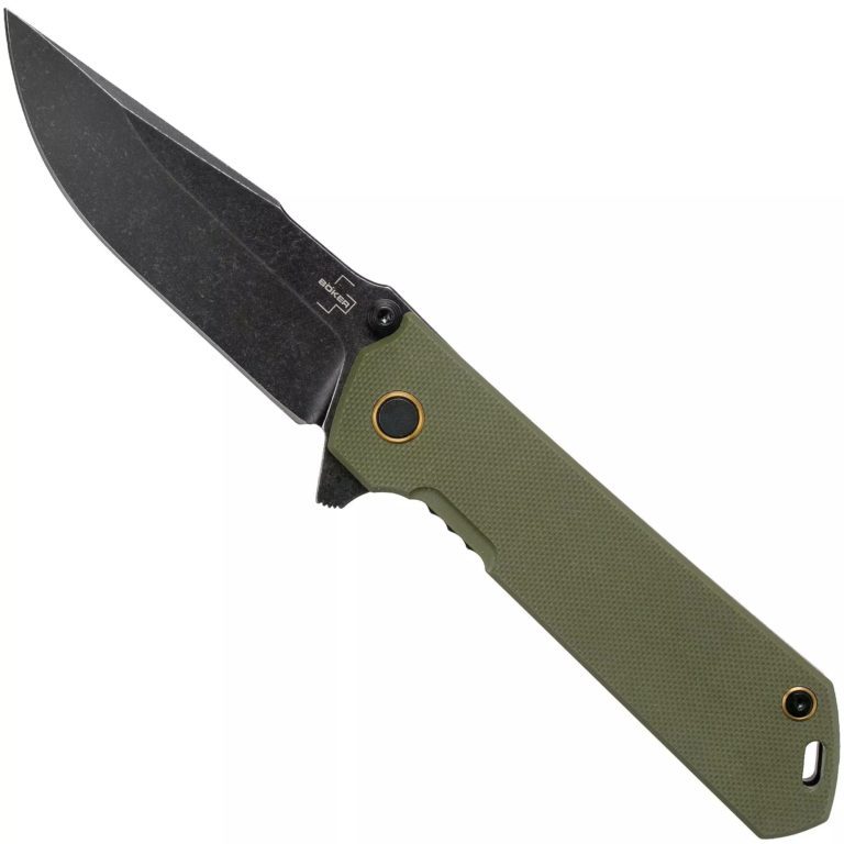 Походный нож Boker Plus Kihon Assisted OD Green для активной жизни, снаряжения для туристов, походов и альпинизма, обувь и экипировка для путешествий